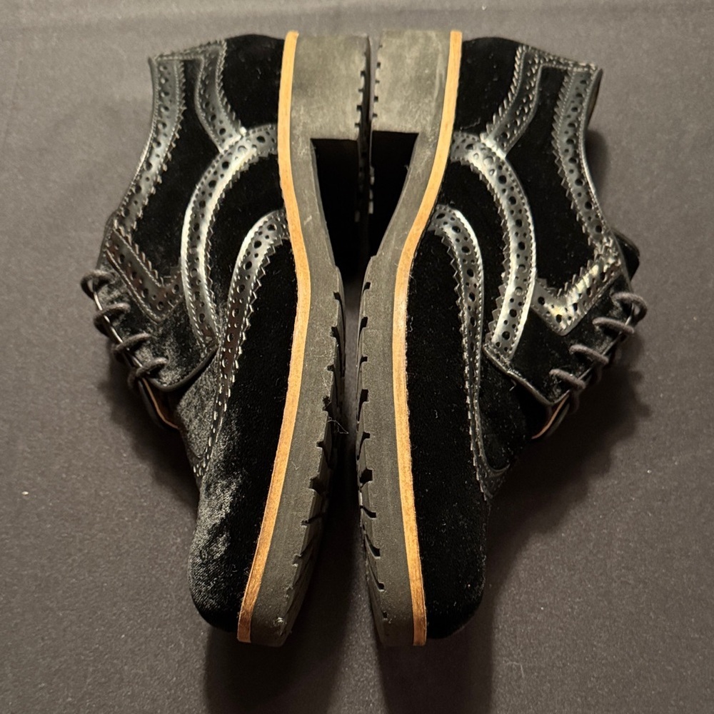 Sam Edelman Black Velvet Shoes - Women Size 6 - Picture 2 of 7